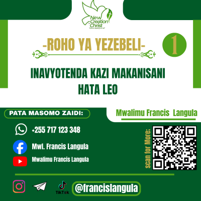 ROHO YA YEZEBELI MAKANISANI 01