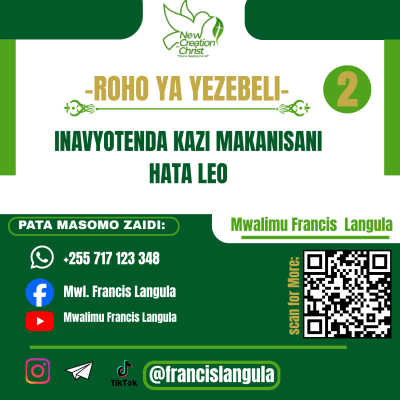 ROHO YA YEZEBELI MAKANISANI 02