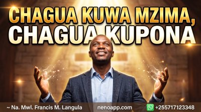 Chagua Kuwa Mzima, Chagua Kupona